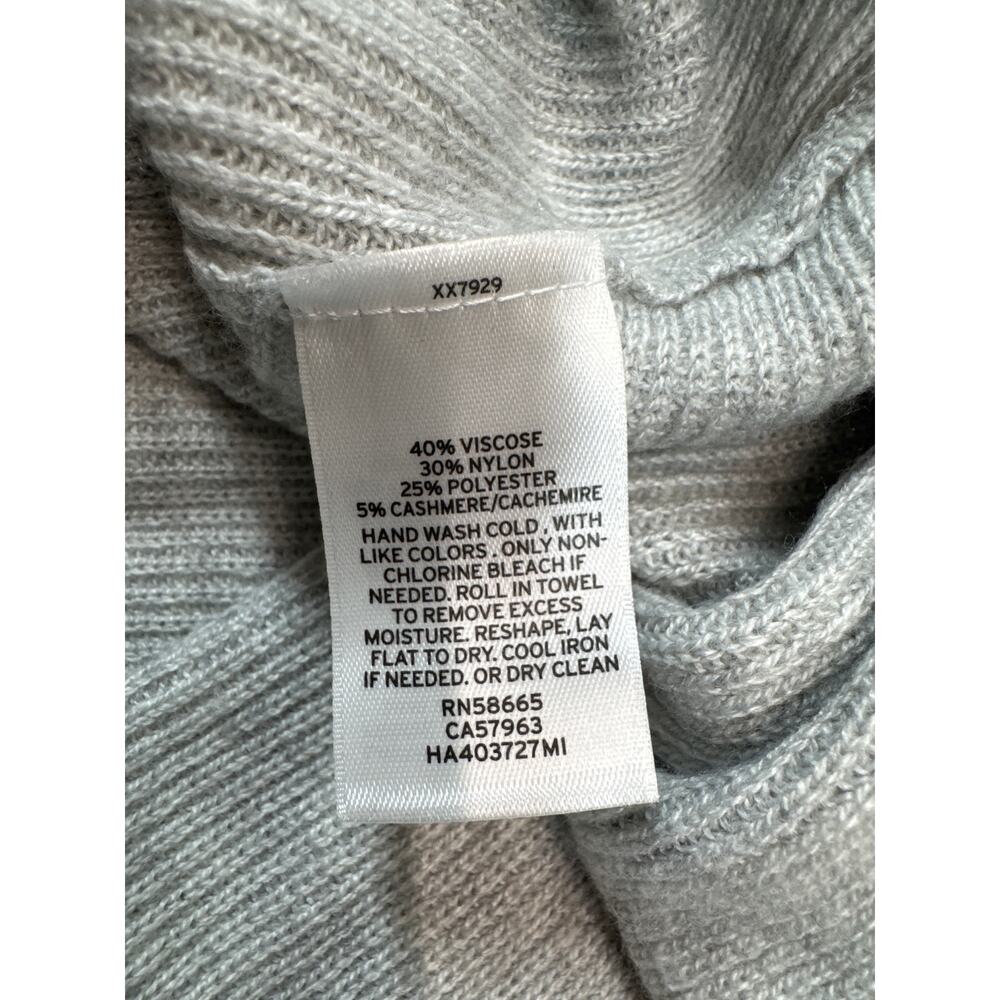 Nordstrom Halogen Twist Open Back Gray Sweater Si… - image 4